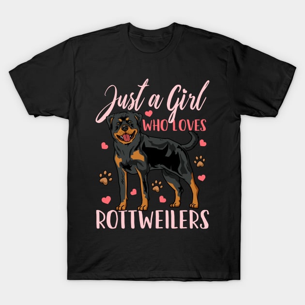 Rottweiler T-Shirt by KAWAIITEE